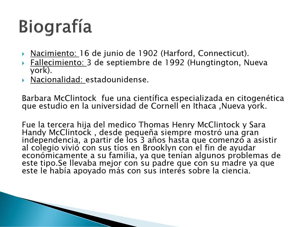 Biografía Nacimiento: 16 de junio de 1902 (Harford, Connecticut).