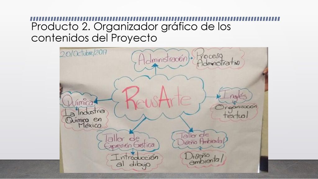 Producto 2. Organizador gráfico de los contenidos del Proyecto
