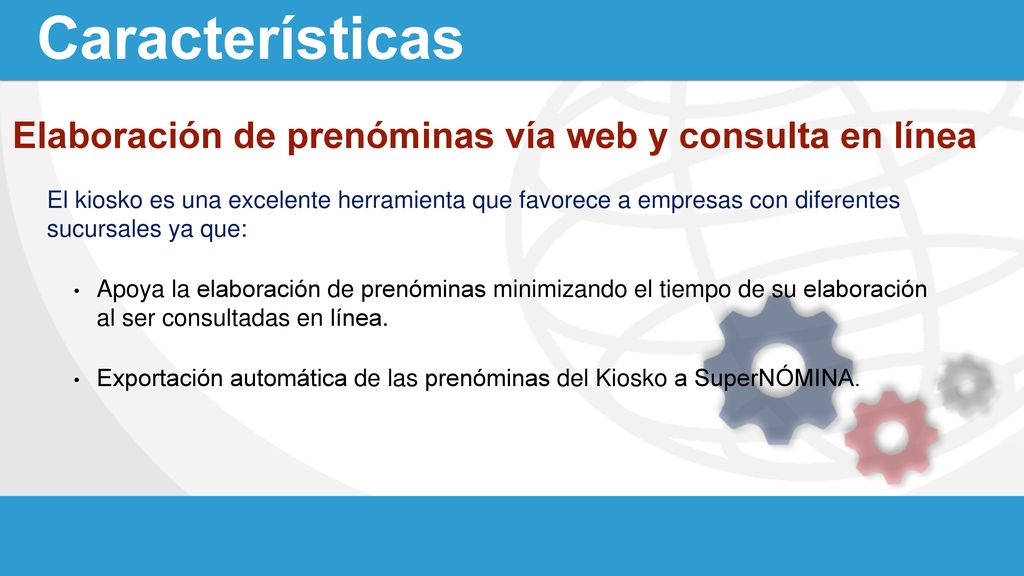 Elaboración de prenóminas vía web y consulta en línea