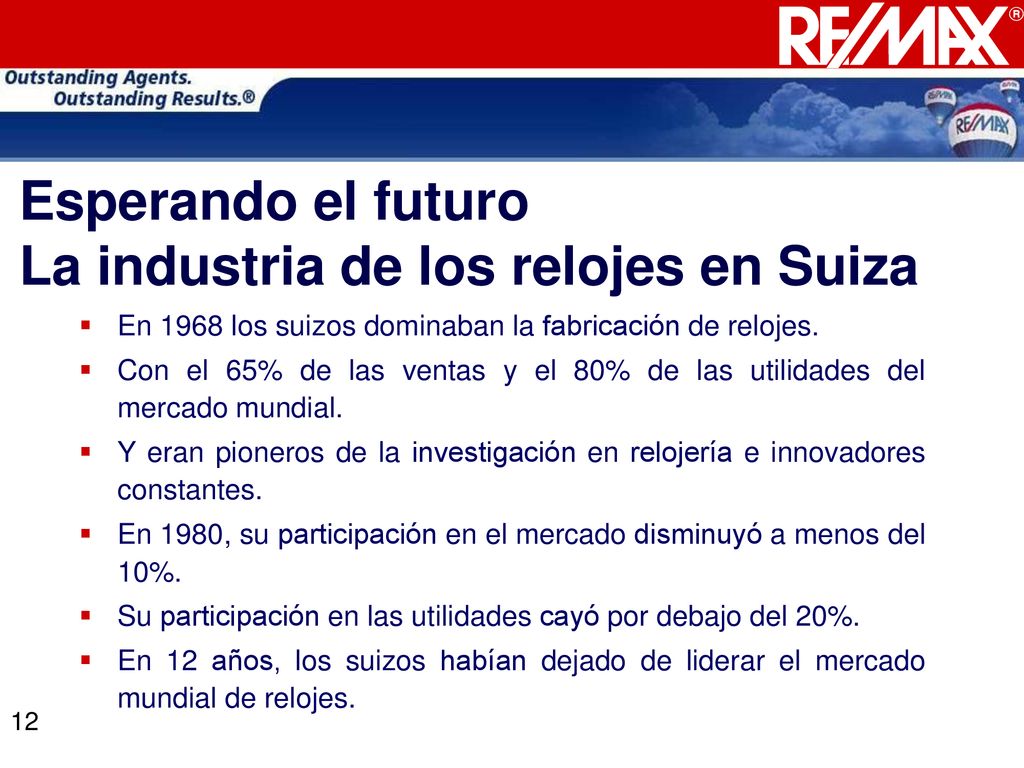 Esperando el futuro La industria de los relojes en Suiza
