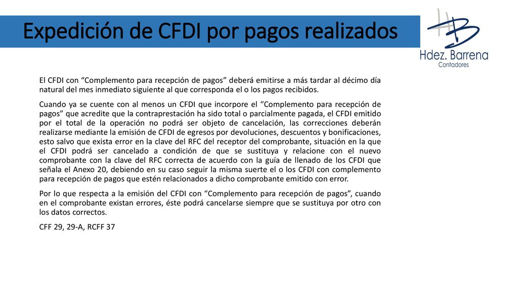CFDI versión 3.3 y sus complementos ppt descargar