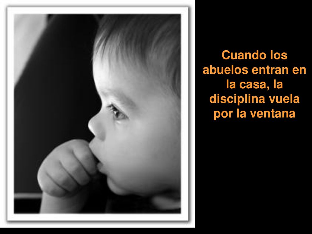 Cuando los abuelos entran en la casa, la disciplina vuela por la ventana