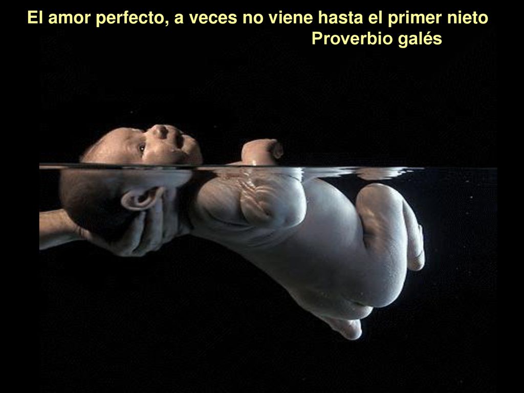 El amor perfecto, a veces no viene hasta el primer nieto