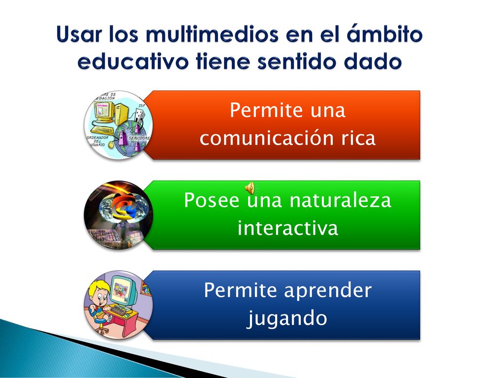 Usar los multimedios en el ámbito educativo tiene sentido dado
