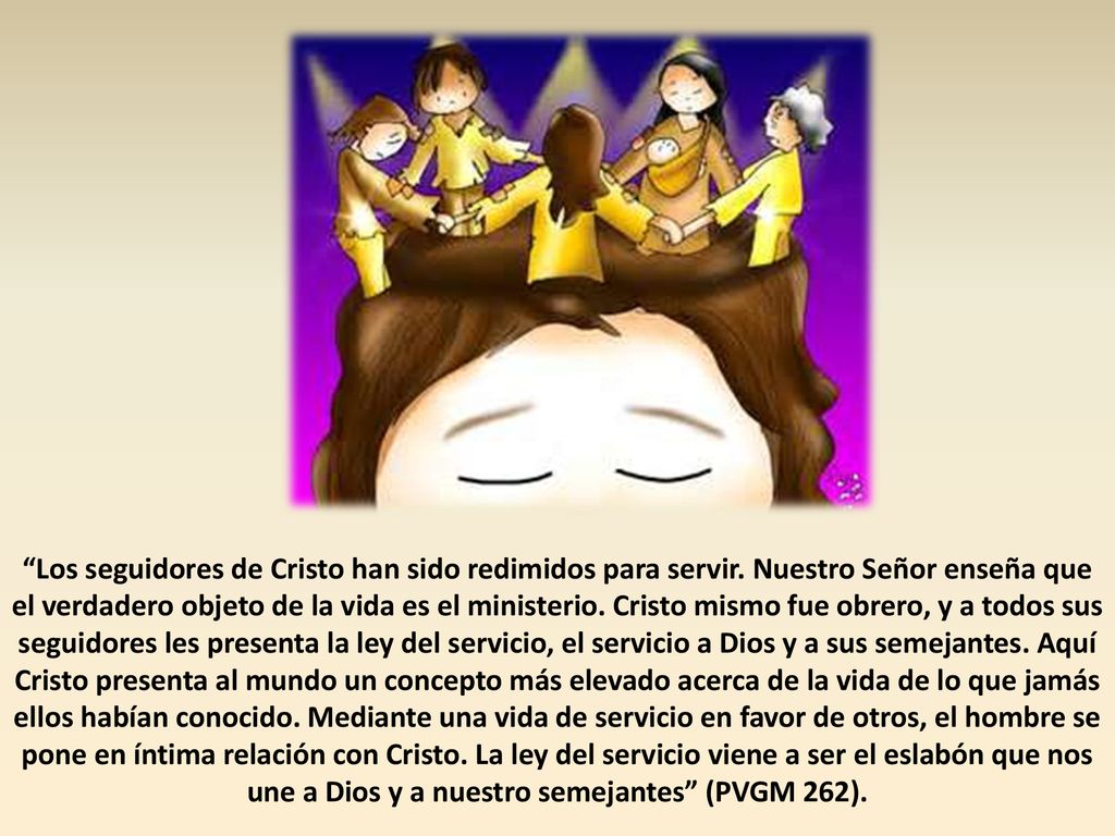 Los seguidores de Cristo han sido redimidos para servir