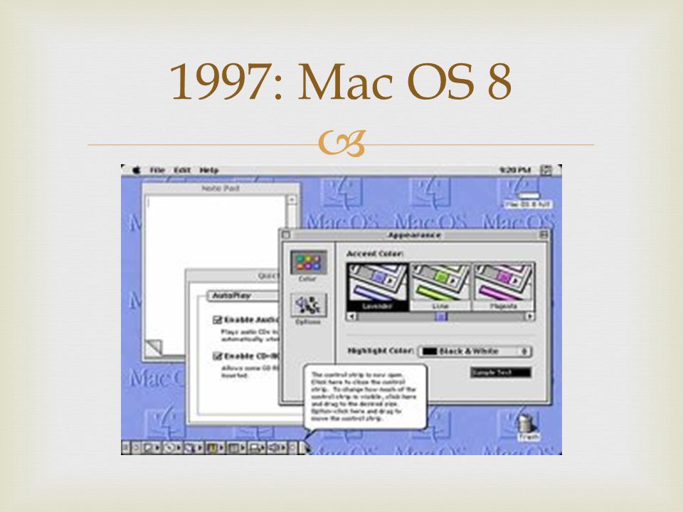 1997: Mac OS 8