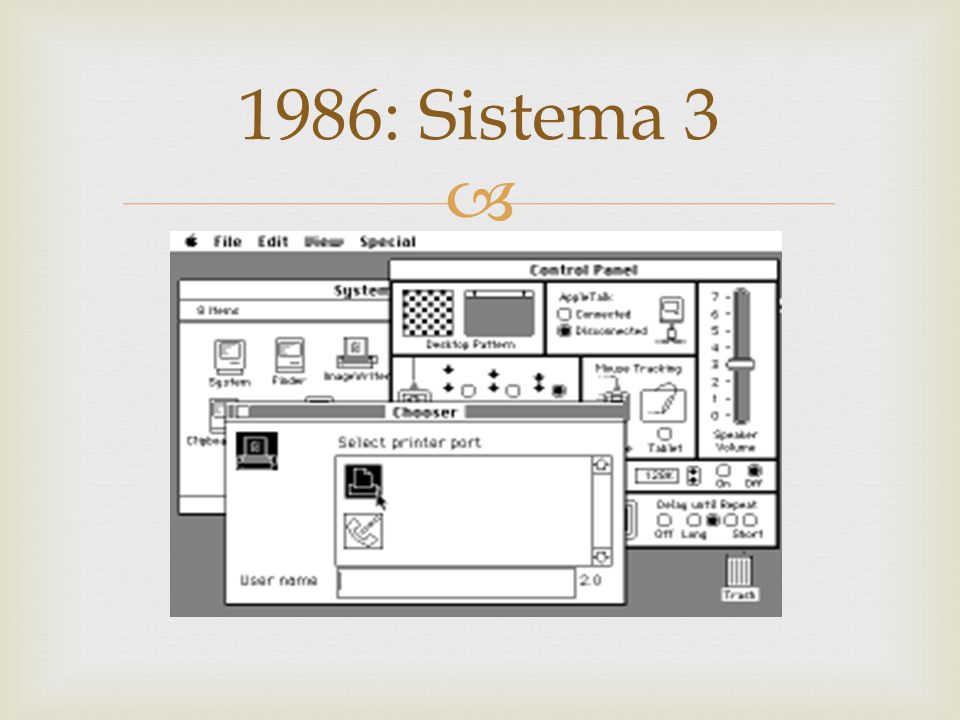 1986: Sistema 3