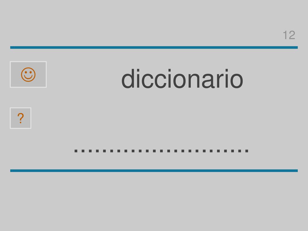 12  diccionario o a d c i n r