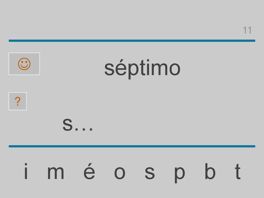 11  séptimo s… i m é o s p b t