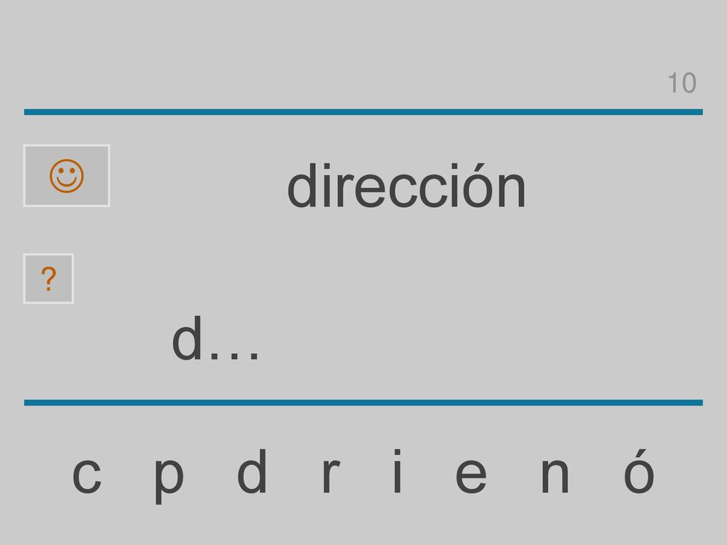 10  dirección d… c p d r i e n ó