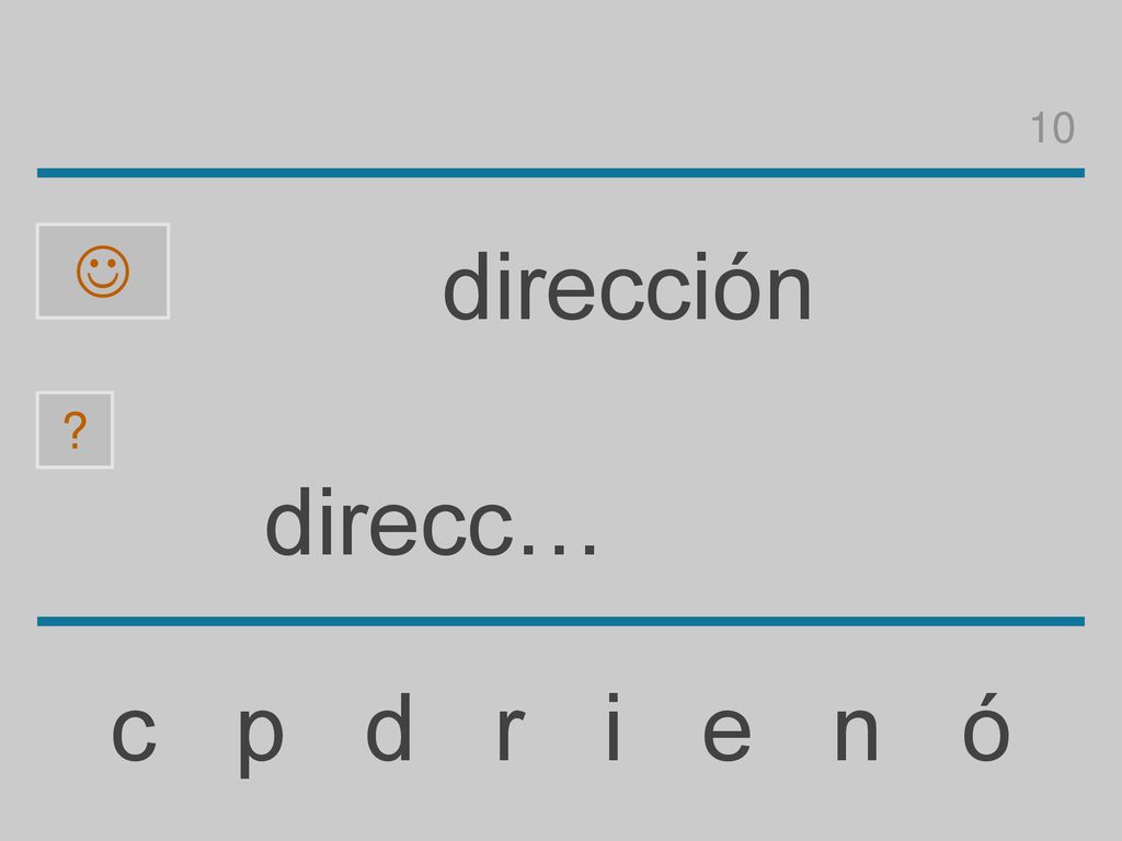 10  dirección direcc… c p d r i e n ó