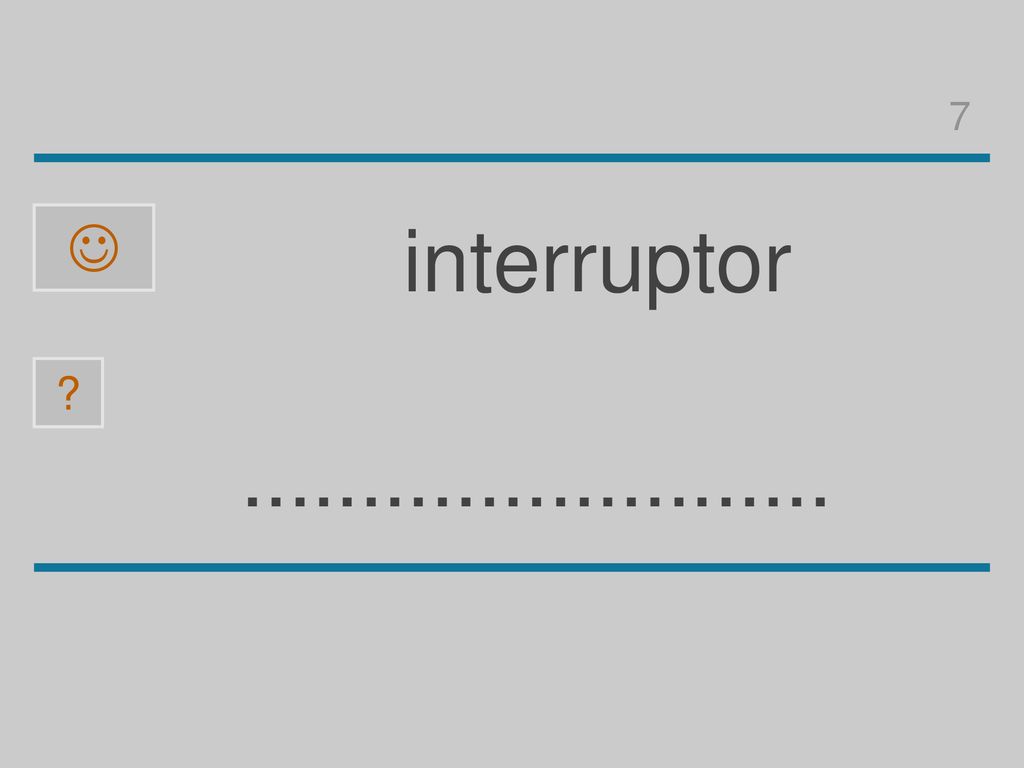 7  interruptor n i r t u e p o