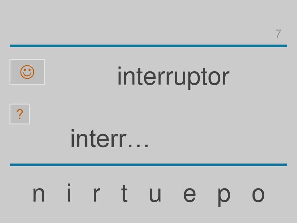 7  interruptor interr… n i r t u e p o