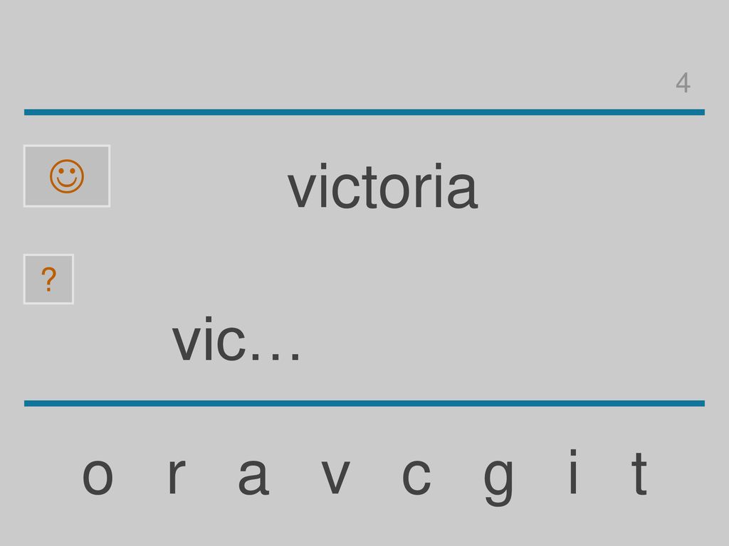 4  victoria vic… o r a v c g i t