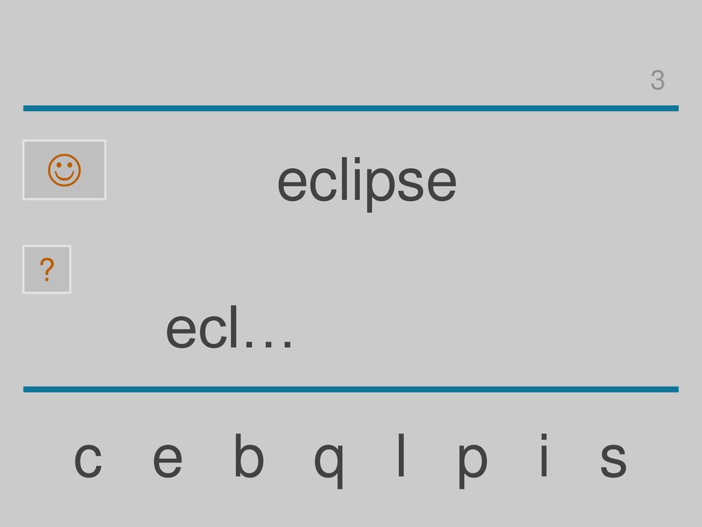 3  eclipse ecl… c e b q l p i s