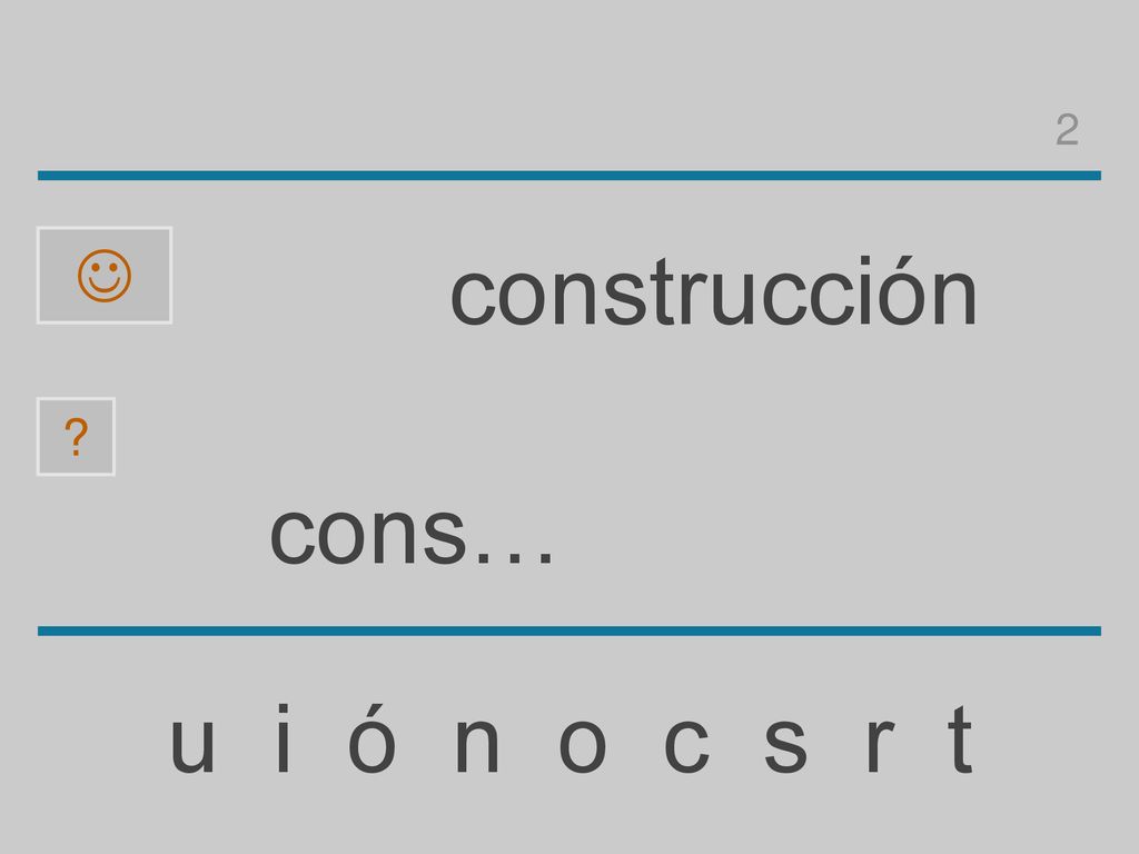 2  construcción cons… u i ó n o c s r t