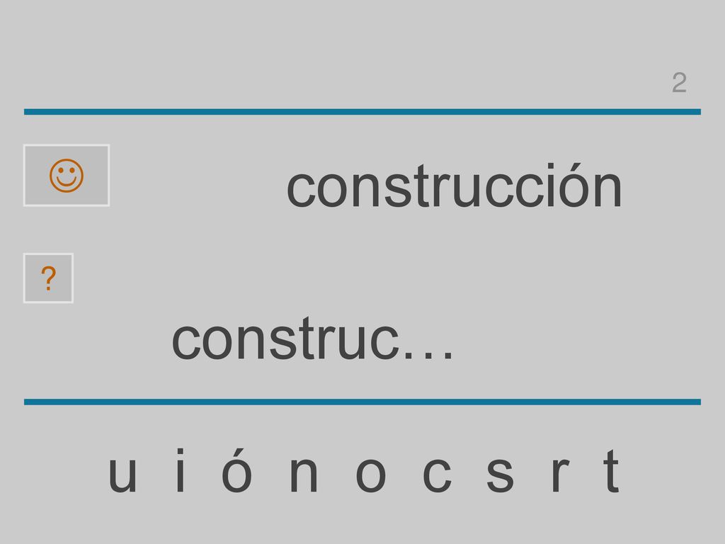 2  construcción construc… u i ó n o c s r t
