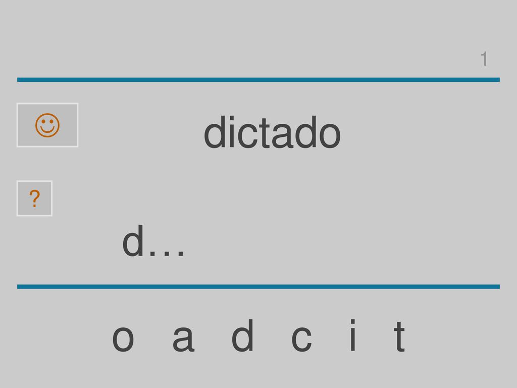 1  dictado d… o a d c i t