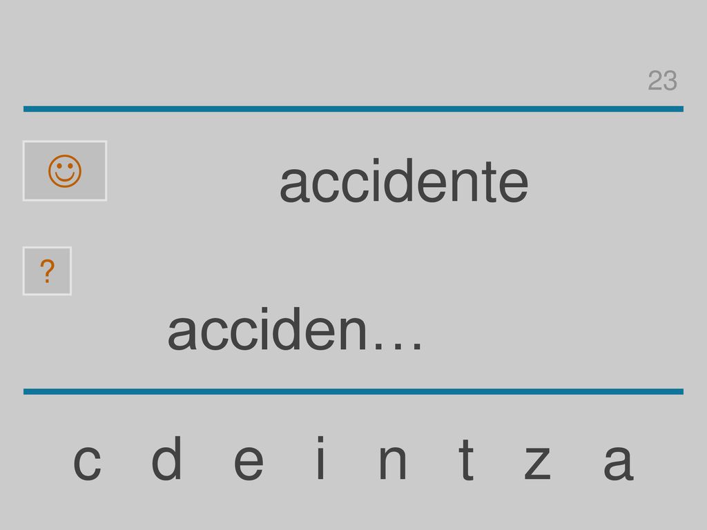 23  accidente acciden… c d e i n t z a