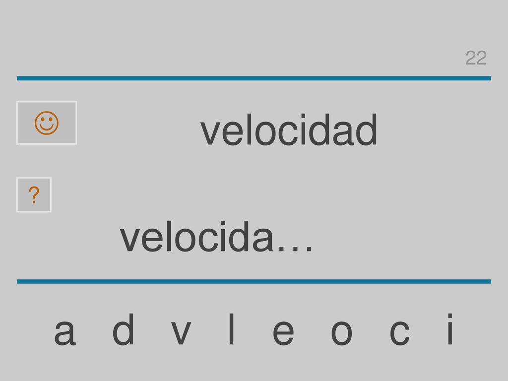 22  velocidad velocida… a d v l e o c i