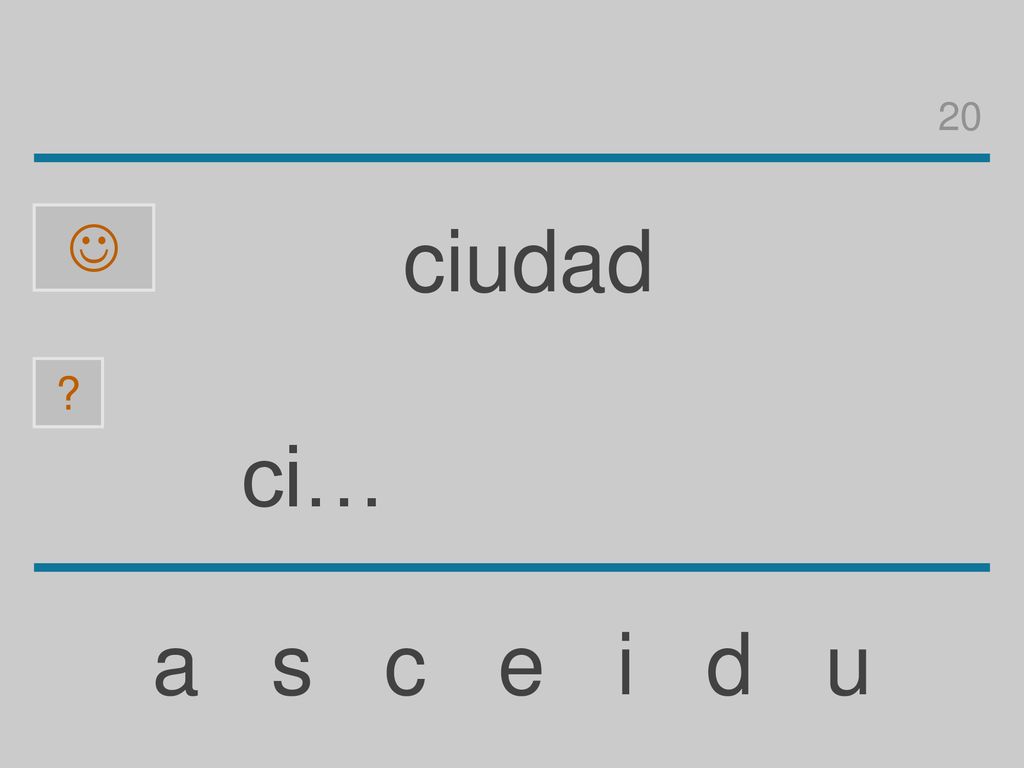 20  ciudad ci… a s c e i d u