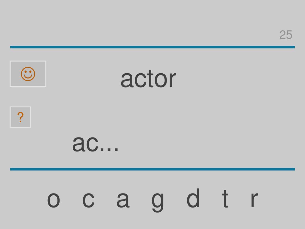25  actor ac... o c a g d t r
