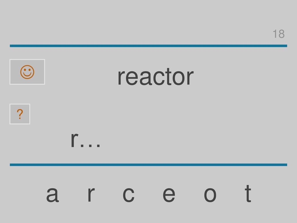 18  reactor r… a r c e o t