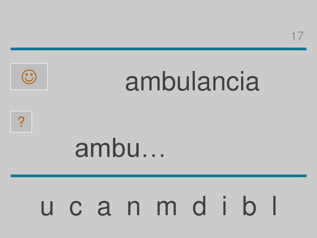17  ambulancia ambu… u c a n m d i b l