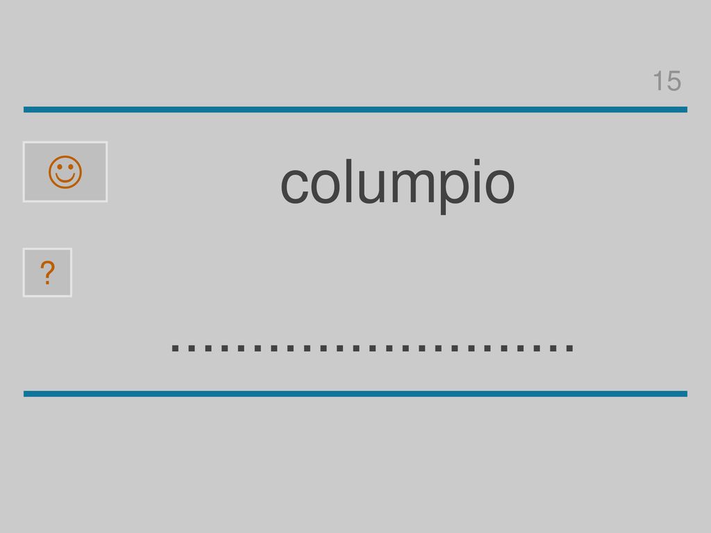 15  columpio o c i g u l m p