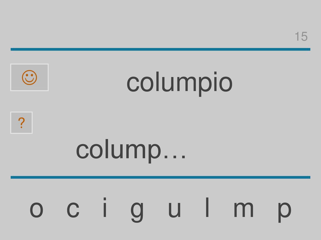 15  columpio colump… o c i g u l m p