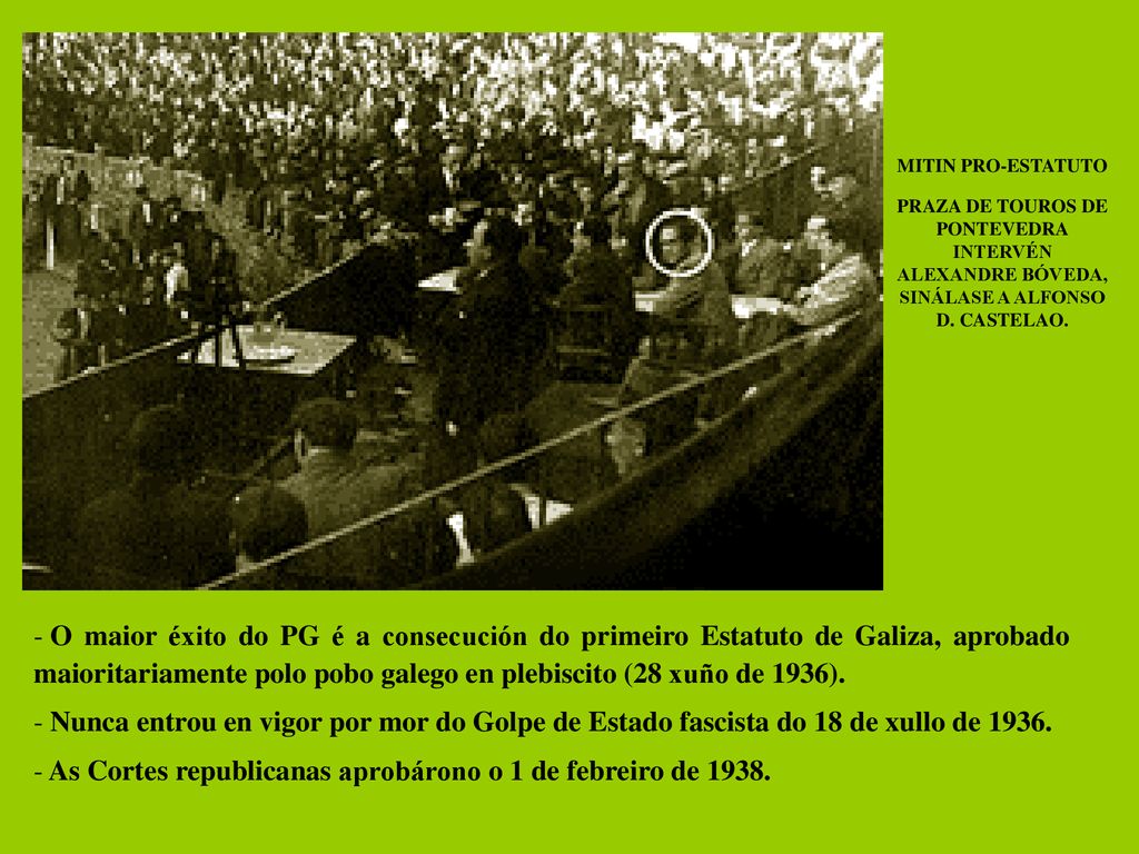 As Cortes republicanas aprobárono o 1 de febreiro de 1938.