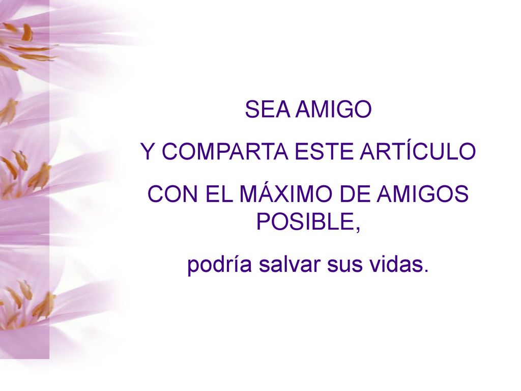 Y COMPARTA ESTE ARTÍCULO CON EL MÁXIMO DE AMIGOS POSIBLE,
