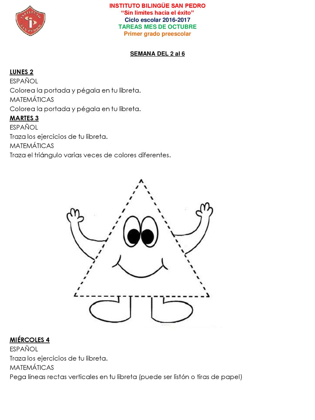 Colorea la portada y pégala en tu libreta. MATEMÁTICAS MARTES 3
