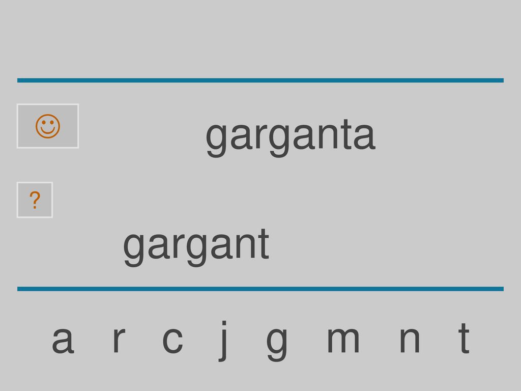  garganta gargant a r c j g m n t