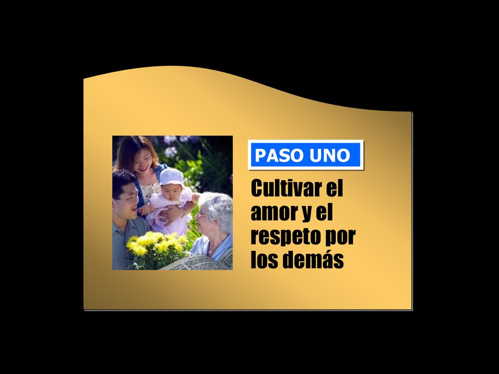 Cultivar el amor y el respeto por los demás