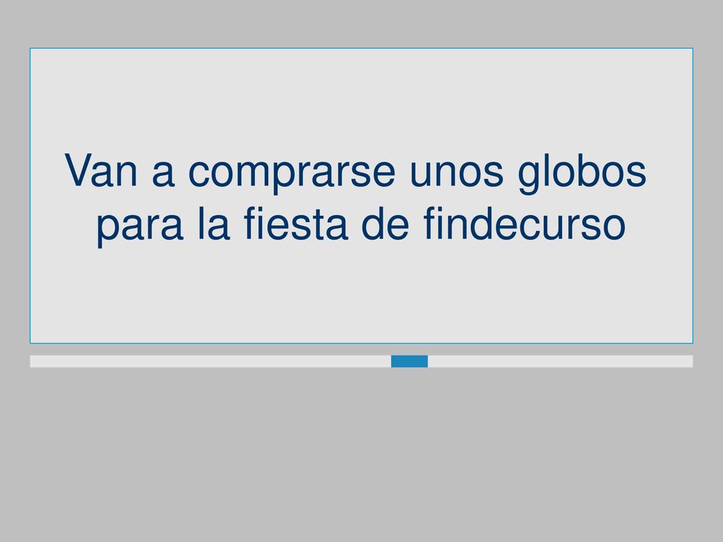 Van a comprarse unos globos para la fiesta de findecurso