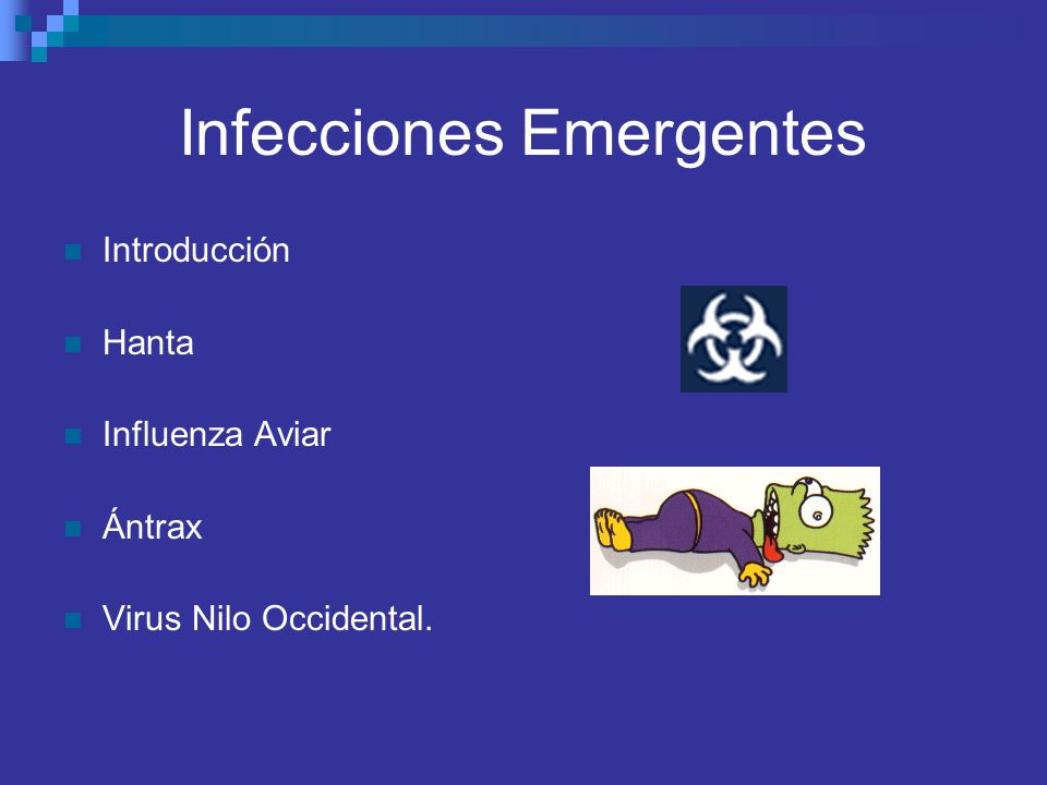 Infecciones Emergentes