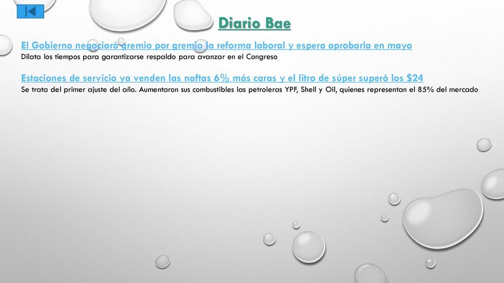 Diario Bae El Gobierno negociará gremio por gremio la reforma laboral y espera aprobarla en mayo.