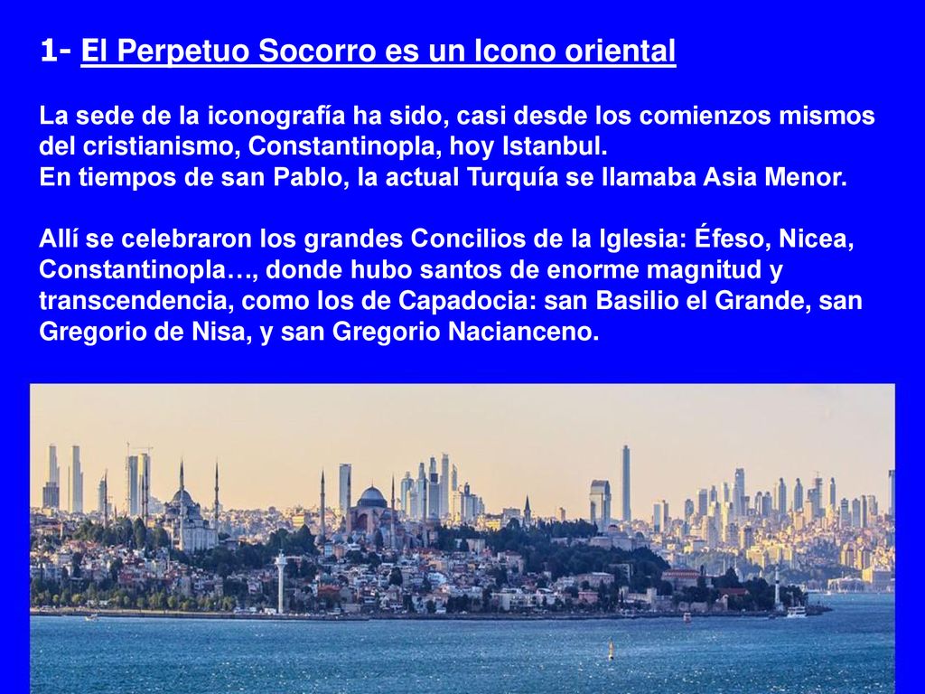 1- El Perpetuo Socorro es un Icono oriental