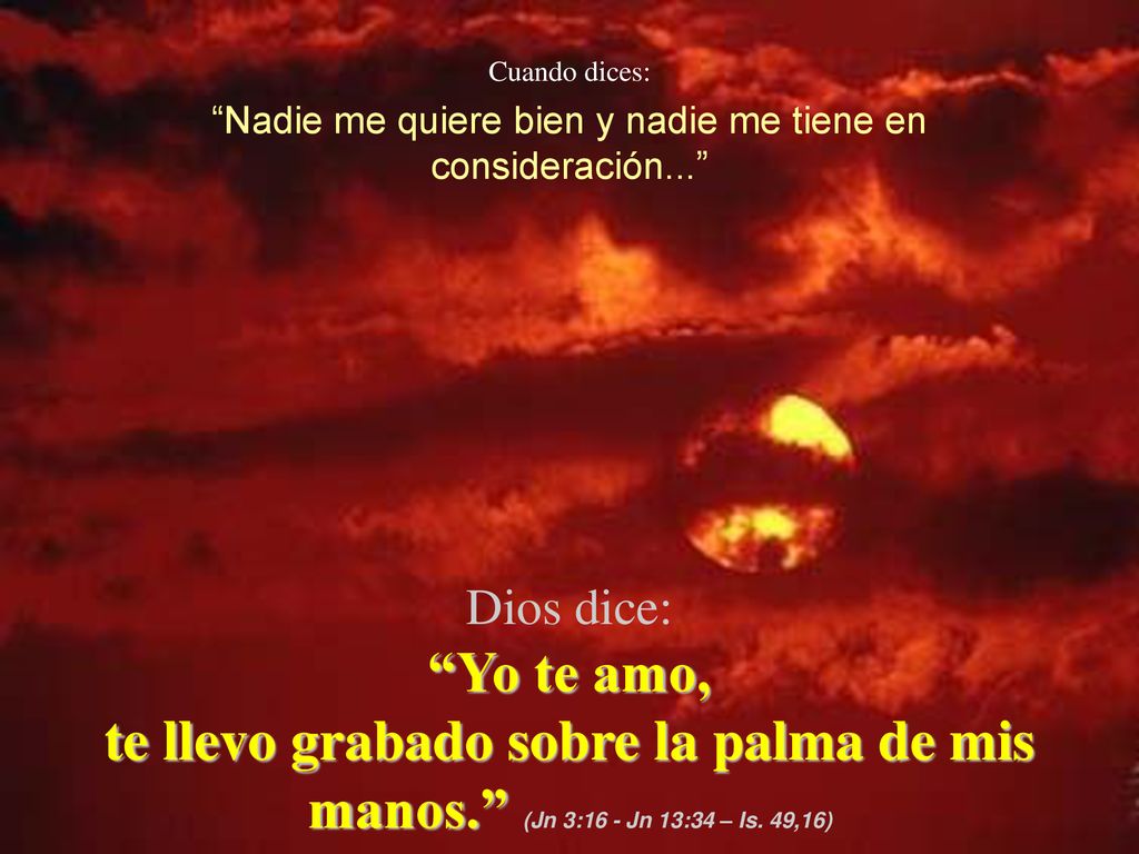 Nadie me quiere bien y nadie me tiene en consideración...
