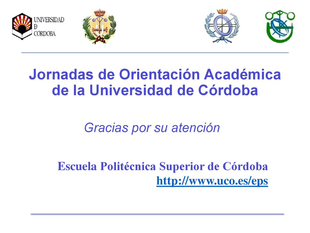Jornadas de Orientación Académica de la Universidad de Córdoba