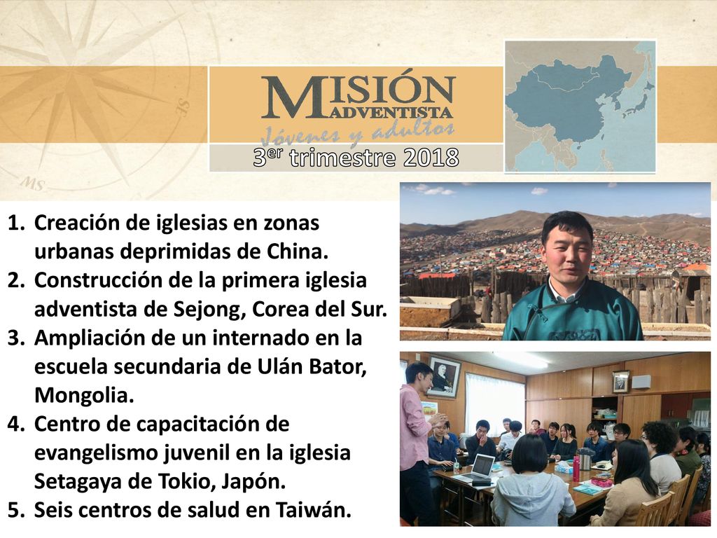 3er trimestre 2018 Creación de iglesias en zonas urbanas deprimidas de China.
