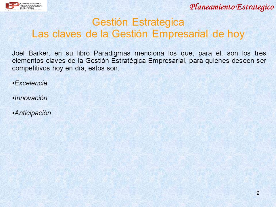 Las claves de la Gestión Empresarial de hoy