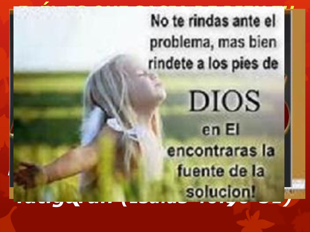 5. ÉL ES QUE SACIA DE BIEN TU BOCA DE MODO QUE TE REJUVENEZCAS COMO EL AGUILA (Ver 5)