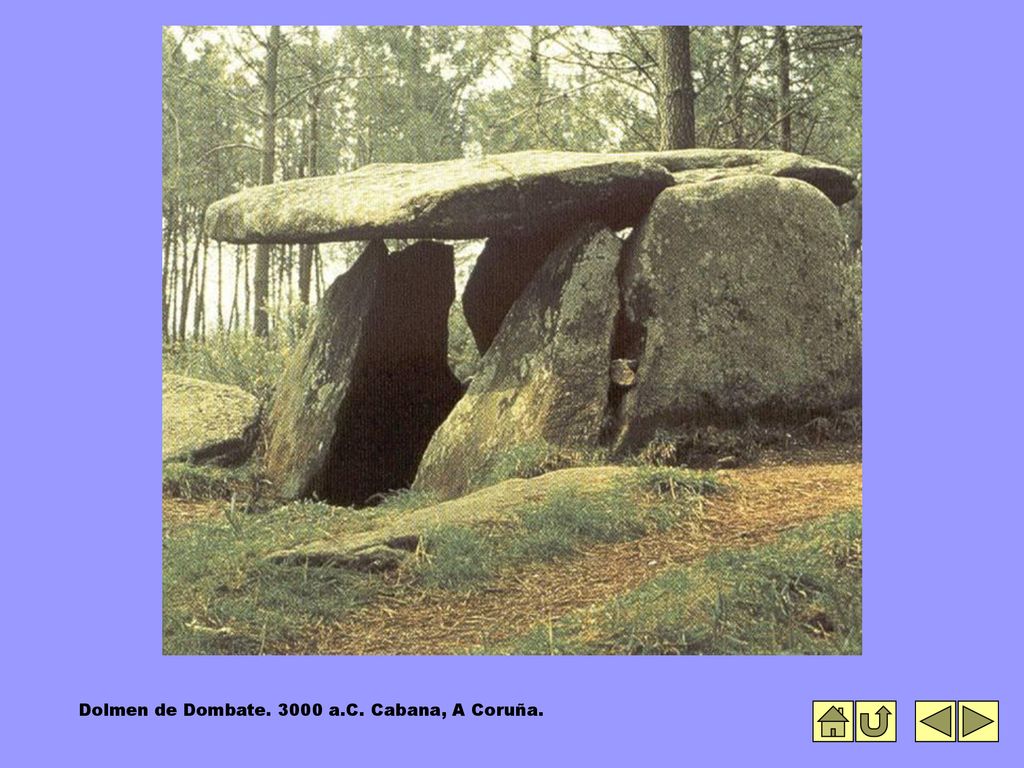 Dolmen de Dombate a.C. Cabana, A Coruña.