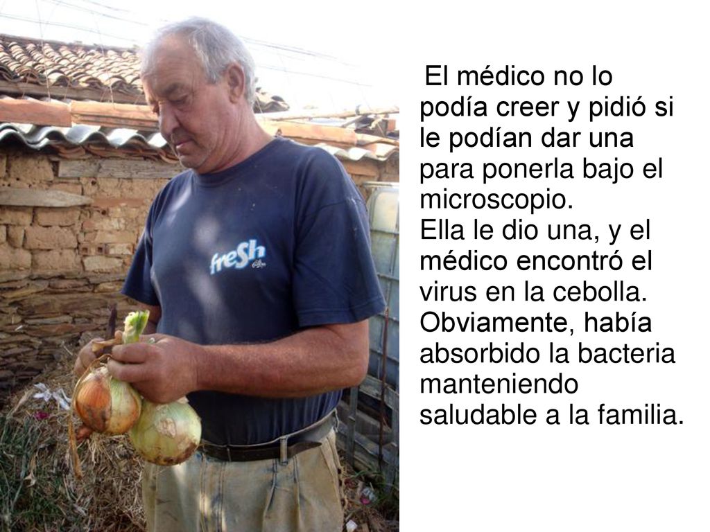 El médico no lo podía creer y pidió si le podían dar una para ponerla bajo el microscopio.