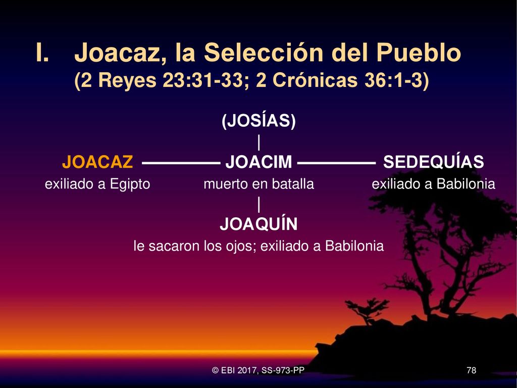 I. Joacaz, la Selección del Pueblo (2 Reyes 23:31-33; 2 Crónicas 36:1-3)
