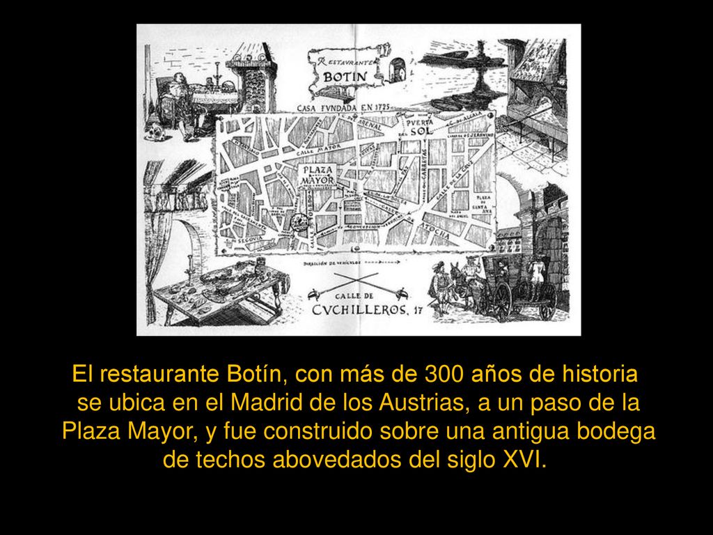 El restaurante Botín, con más de 300 años de historia
