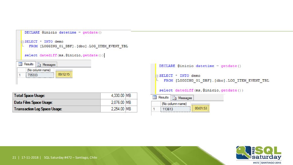 | SQL Saturday #472 – Santiago, Chile SQL Saturday #472 – Santiago, Chile