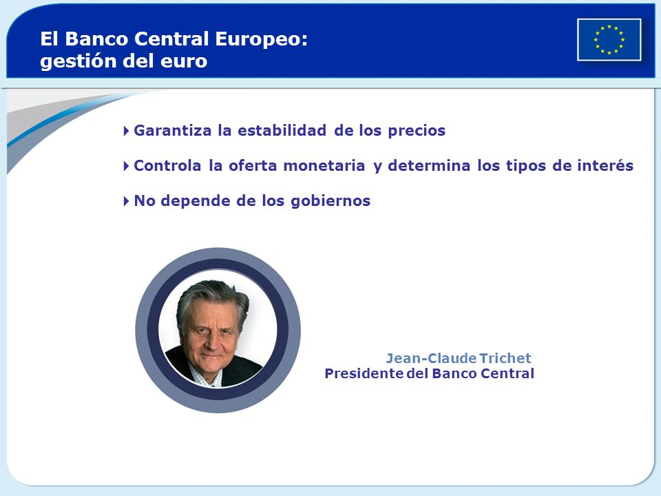 El Banco Central Europeo: gestión del euro